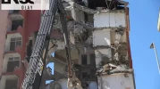 Rize'de Riskli Yapılar Yıkılmaya Başladı