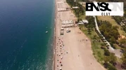 Antalya'da sıcaklık 43 dereceyi buldu, Konyaaltı Sahili doldu