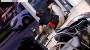 Polise ateş açıp, iş yerine saklanan şüpheli kamerada