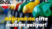 Akaryakıta çifte indirim geliyor!