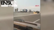 Nurdağı’nda Otomobil ile Biçerdöver Çarpıştı: 3 Yaralı!