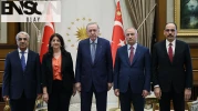 Cumhurbaşkanı Erdoğan - DEM Parti heyeti görüşmesi sona erdi! İlk açıklama geldi