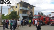 Patlayan televizyon 3 evi küle çevirdi