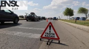 Gaziantep'te tır ile işçi servisinin çarpıştığı kazada 8 kişi yaralandı