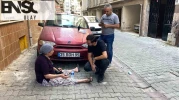 Eşini evde boğazında kemerle buldu