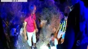 Ayağı motosiklet jantına sıkışan sürücüyü itfaiye kurtardı