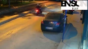 Mobilyacıda motosikletli dehşeti!