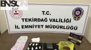 Çorlu’da zehir tacirlerine darbe: Bonzai ve para ele geçirildi