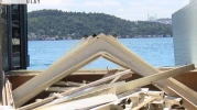Bebek'te ünlü pastanenin yıkımına başlandı!