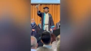 Mezuniyet töreninde diplomasını yırtan Boğaziçili öğrenci gözaltına alındı
