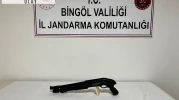 Jandarmadan Bingöl'de Ruhsatsız Silah Baskını