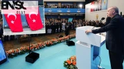 Türk bayrakları asılmaya başlandı