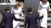 Yine uçak yine kavga! Tokatlama skandalıyla gündeme oturan Macron eşinden az kalsın yine dayak yiyecekti!