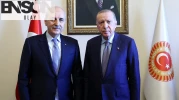 Erdoğan, TBMM Başkanı Kurtulmuş ile bir araya geldi