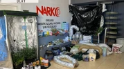 Kırklareli'de evlerinde uyuşturucu yetiştiren şüphelilere operasyon