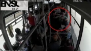 Otobüs şoförü, rahatsızlanan yolcuyu hastaneye yetiştirdi