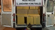 Niğde'de 1 milyon 200 bin doldurulmuş makaron ele geçirildi