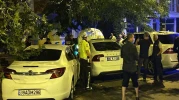 Çorlu'da 3 otomobilin karıştığı kazada 1 kişi yaralandı