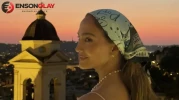 Üniversite öncesi son rota: Jennifer Lopez ikizleriyle İtalya’yı fethetti