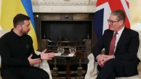Zelenskiy ve Starmer, Roma’da tam ateşkesi görüştü