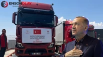 Türkiye'nin Suriye'ye yönelik ilk sevkiyatı yola çıktı! Cumhurbaşkanı Erdoğan, Kıyamete kadar buradayız dedi