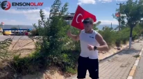 Almanya'dan koşmaya başlayan gurbetçi 53 günde memleketine kavuştu