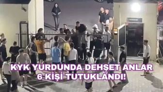 Çiğli KYK Yurdu'nda dehşet anlar! 6 kişi tutuklandı