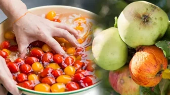 Meyve ve Sebzelerdeki Pestisitleri 5 Dakikada Yok Eden Yöntem Keşfedildi! Saatlerce Yıkamaya Son, Artık Bunları Yapmanız Yeterli!