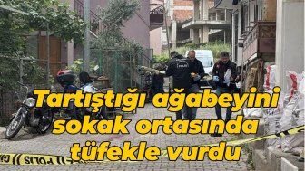 Sokak ortasında tüfekle vurulan ağabeyle ilgili cinayet şüphelisi tutuklandı.