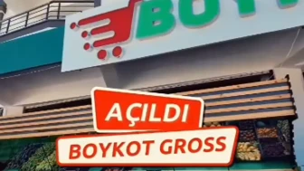 Adıyaman'da Filistin'e Destek İçin 'Gross Market' Açıldı!