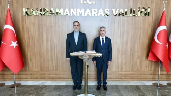 Kahramanmaraş Valisi İran Büyükelçisi'ni Ağırladı!