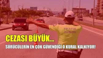Milyonlarca sürücünün ezbere bildiği o kural tarih oluyor