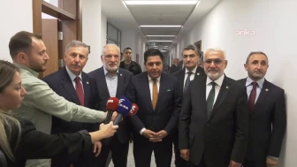Yeni Yol Grubu, Türkiye Büyük Millet Meclisi'nde HÜDA PAR'ı ziyaret etti