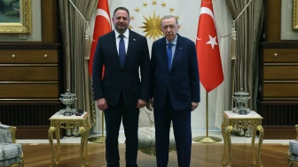 Cumhurbaşkanı Erdoğan Andriy Yermak'ı kabul etti