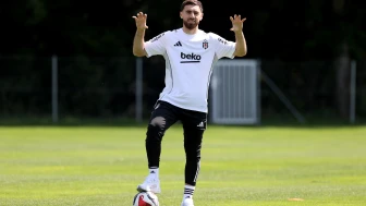 Orkun Kökçü, Beşiktaş'ta ilk idmanına çıktı
