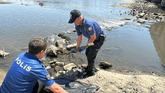 Meriç Nehri'nde sular çekildi, tarihi tüfek bulundu