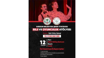 Gençlik Birikim ve Sanat Topluluğu (GBŞT), Reji ve Oyunculuk Atölyesi Eğitimi Düzenliyor!