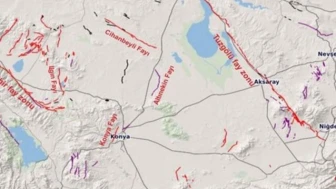 Konya'da Deprem Fay Hattı Güzergahı ve Risk Altındaki İlçeler Belirlendi!