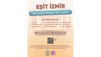 Kadınların ve kız çocuklarının güçlenmesine destek veren proje: Eşit İzmir için gönüllü olma fırsatı başladı!