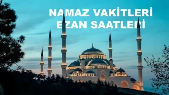 İstanbul, Ankara, İzmir, Antalya ve Bursa'da 21 Kasım 2025 Cuma günü için ezan ve cuma namazı vakitleri açıklandı