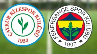 Fenerbahçe ile Çaykur Rizespor 47. defa mücadele edecekler