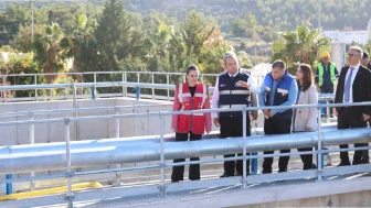 Başkan Vekili Özdemir, Konaklı Arıtma Tesisi'ni Ziyaret Etti ve İncelemelerde Bulundu