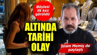 Tarihi bir olay altında gerçekleşen bir ilk keşfedildi!