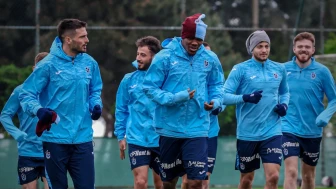 Trabzonspor, Kasımpaşa hazırlıklarını sürdürdü