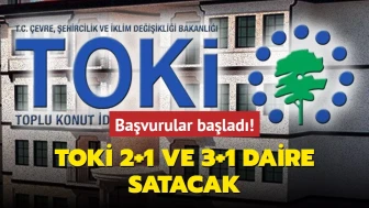 Başvurular başladı: TOKİ onlarca konut satacak! 10.000 TL'si olan başvuruyor...