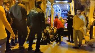 Beyoğlu'nda alkollü adam evini ateşe vermek istedi, çevredekileri tehdit etti!