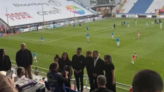 Minguzzi ailesi Kasımpaşa-Trabzonspor maçında