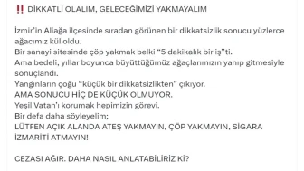 Bakan Yumaklı'dan orman yangınlarına karşı uyarı