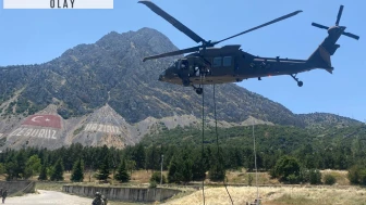 MSB: 'Çabuk İniş ve Tahliye Eğitimi' gerçekleştirildi