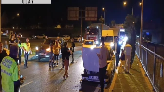 Bursa’da zincirleme kaza: 4 yaralı